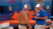 Big Brother 14 - Willie Hantz expelled headbutt